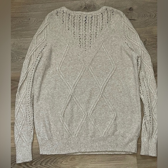 Lane Bryant Spike Oatmeal Sweater 14/16 - Picture 6 of 9